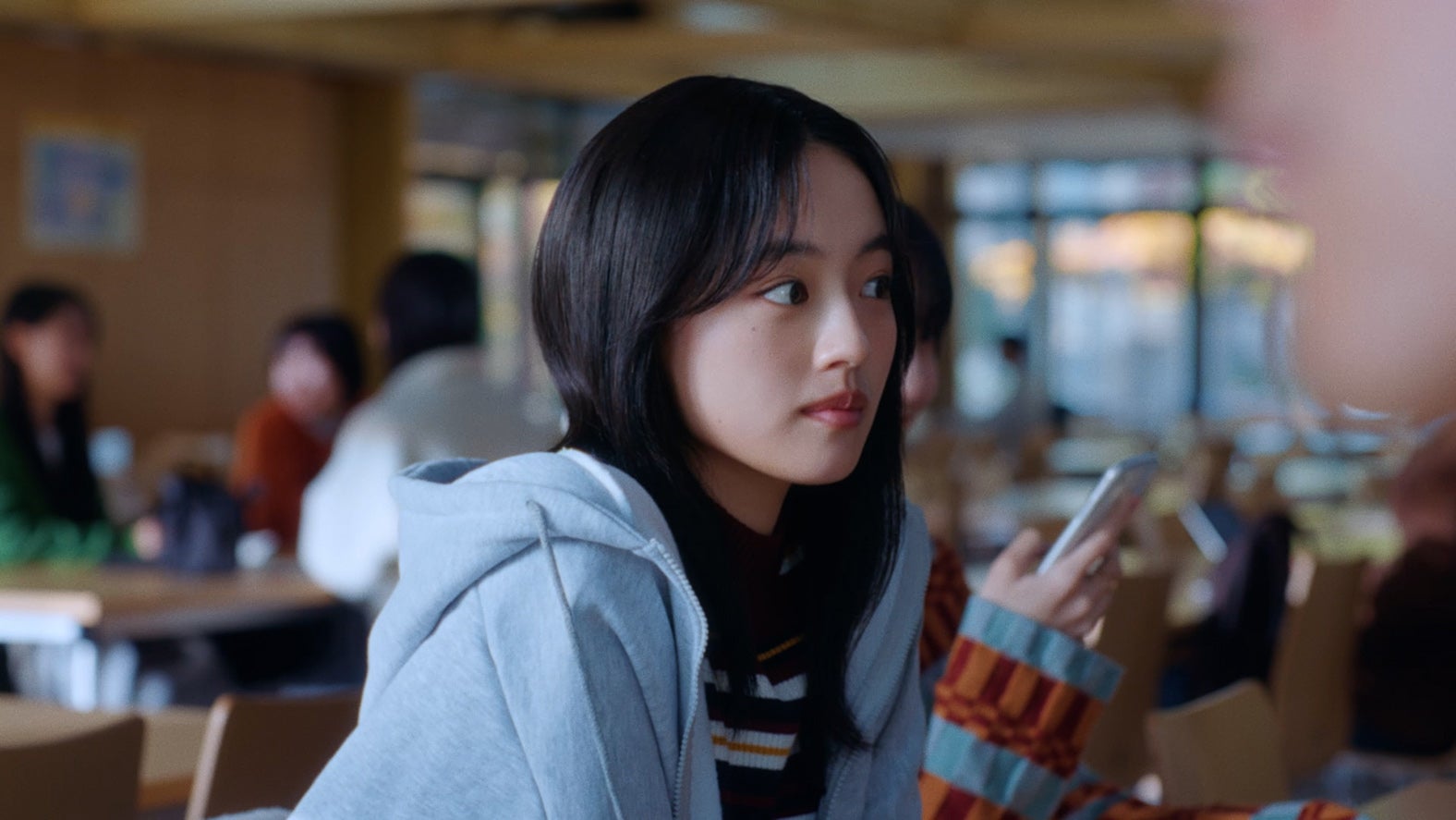 上坂樹里／JR SKISKI 新CM「今だけは青い冬。」準備篇（提供写真）