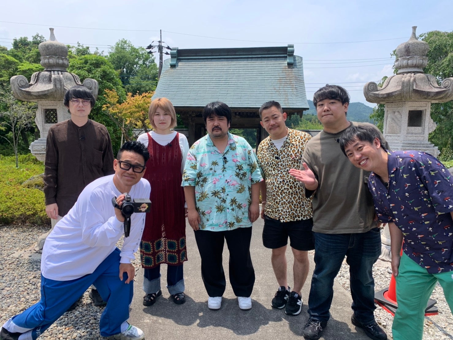 （左から）水川かたまり、宮川大輔、小田結希、鈴木もぐら、酒井貴士、ニシダ、森田哲矢（C）日本テレビ