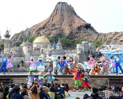 ディズニーシー、新ショー初公演 初登場の“ジェラトーニ”に歓声
