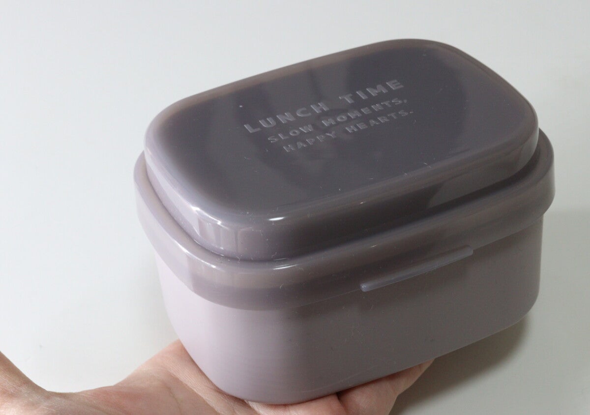 100均で画期的な弁当箱見っけ！内容量に合わせて使い分け！洗い物も減るお弁当箱