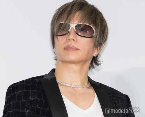 GACKT、映画撮影で全治3ヶ月の怪我「左足太ももの血管が中で切れて」
