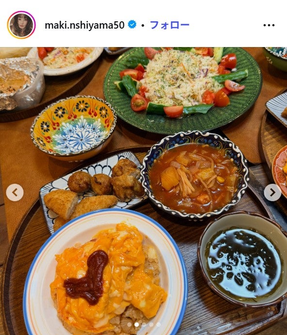 西山茉希Instagramより