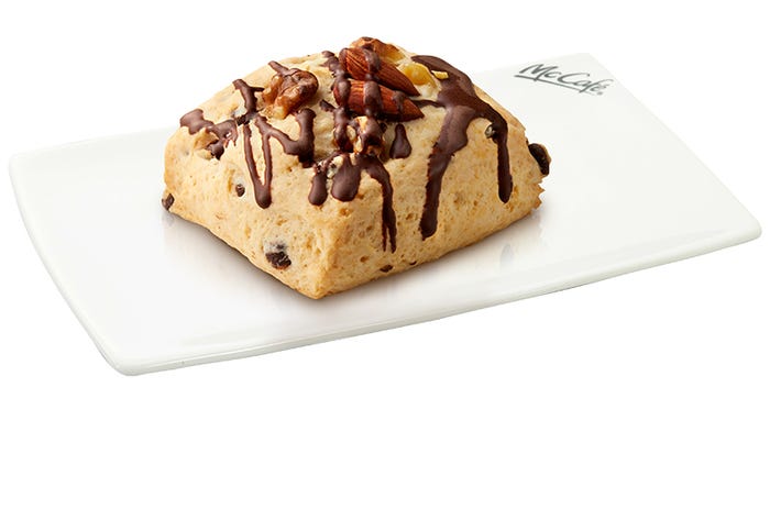 チョコ&ナッツスコーン/画像提供:日本マクドナルド