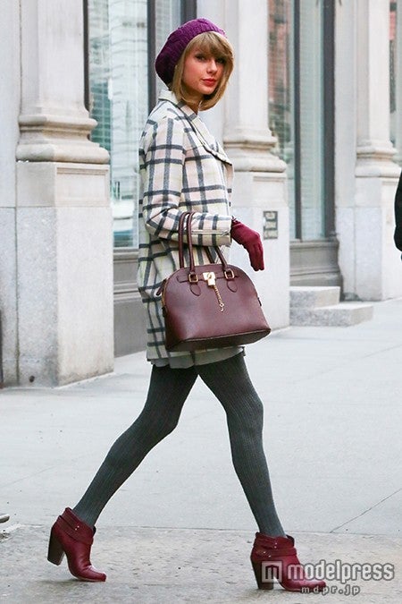 渋いグリーンでこなれ感 Photo：Getty Images