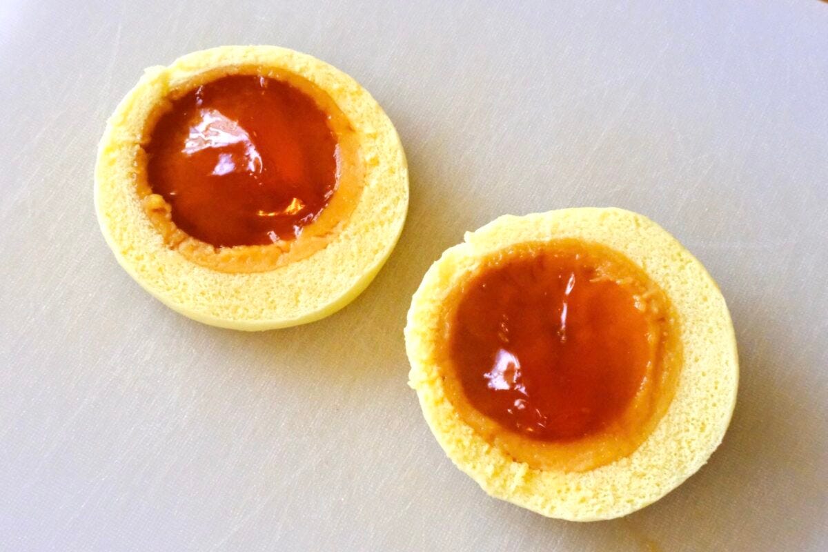 ホットケーキまん×ファミチキ