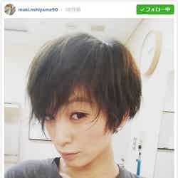 ショートヘア姿を披露した西山茉希／Instagramより【モデルプレス】