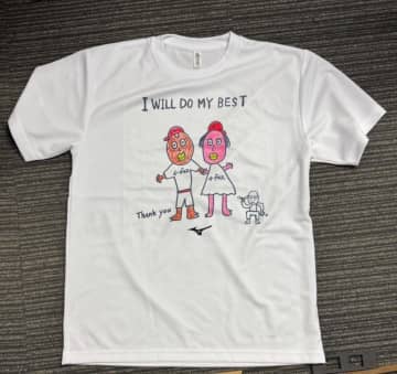 楽天・前田健太が報道陣に粋なプレゼント？？ マエケン画伯が描いた仲良し球団マスコットの腕前は…？？