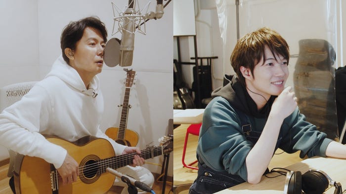 福山雅治、神木隆之介(提供写真)