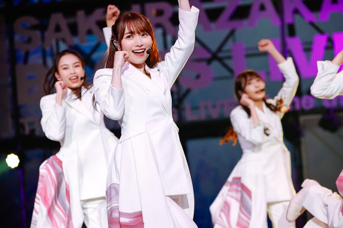 守屋麗奈「櫻坂46 BACKS LIVE!!」/撮影:上山陽介