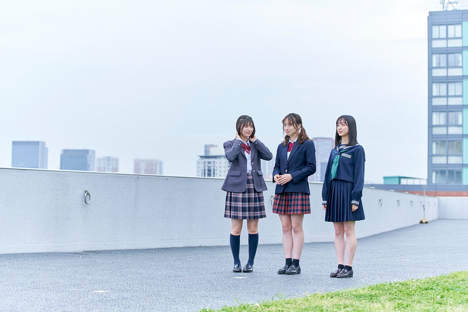 メイ、あみ、すみれ「恋する◆週末ホームステイ 2021春 Tokyo」最終話（C）AbemaTV, Inc.