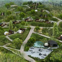 グランピングヒルズ アウラテラス茨城/画像提供:マリントピアリゾート