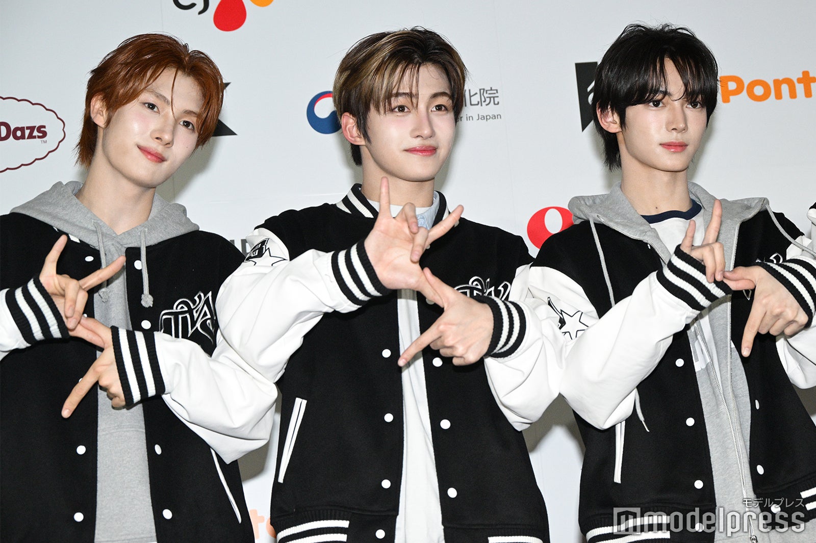 TWS／YOUNGJAE（ヨンジェ）、JIHOON（ジフン）、HANJIN（ハンジン）（C）モデルプレス