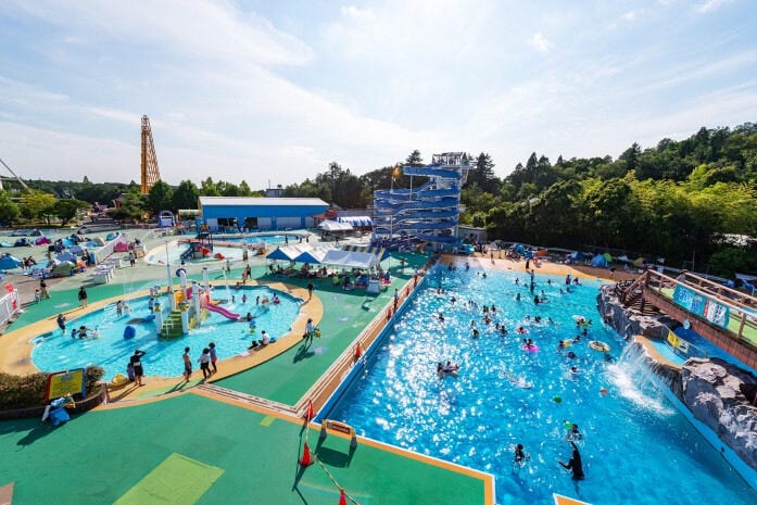 周囲には緑も多く、夏の1日をのんびりと過ごせます