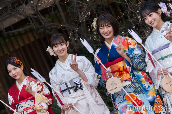 林瑠奈、松尾美佑、清宮レイ、一ノ瀬美空(C)モデルプレス