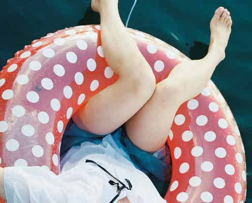 ゆるめるモ!あの、美脚披露 濡れる素肌にドキッ