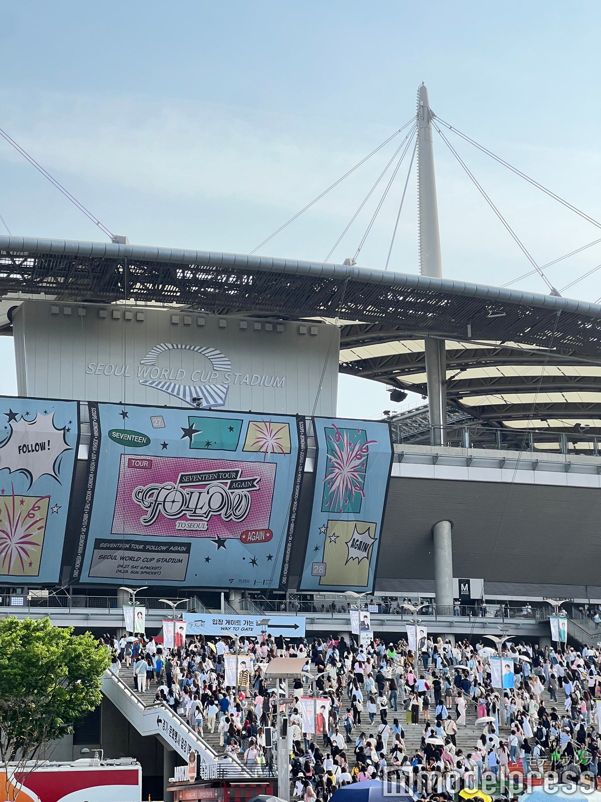 「SEVENTEEN TOUR 'FOLLOW' AGAIN TO SEOUL」韓国現地の様子（C）モデルプレス