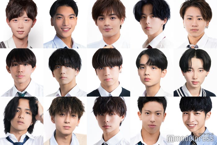 「男子高生ミスターコン2022」全国ファイナリスト15人