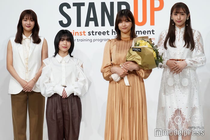 田村保乃、森田ひかる、渡邉理佐、渡辺梨加(C)モデルプレス