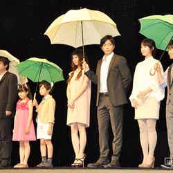 映画「おおかみこどもの雨と雪」のジャパンプレミアの様子