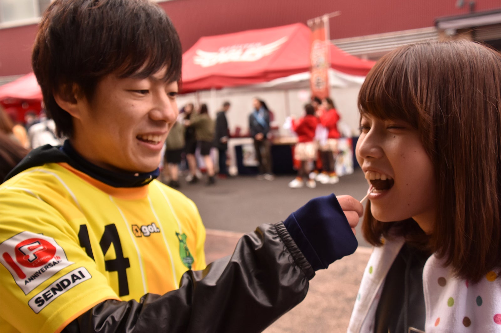 ご褒美あーんチョコ所／画像提供：スポーツワン