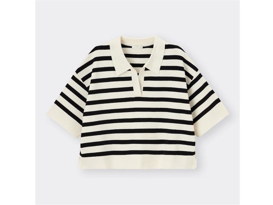 ジーユー　スキッパーポロセーター　1990円（税込）