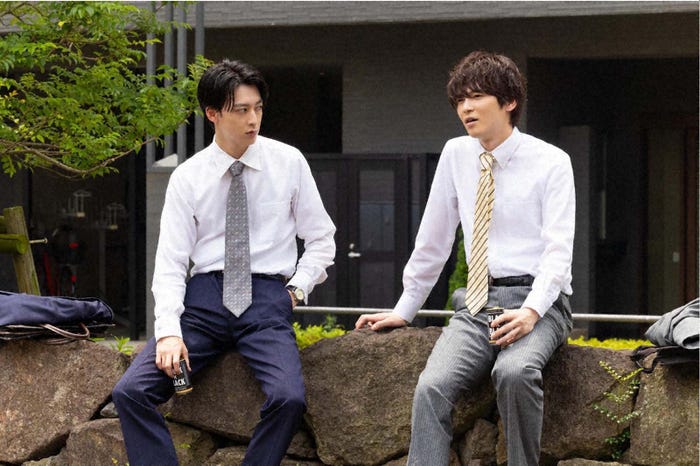 伊藤あさひ、金子隼也「さらば、佳き日」第6話より(C)「さらば、佳き日」製作委員会