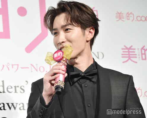 Snow Man渡辺翔太、授賞式でなかなか退場せず…「まだしゃべれますけど」
