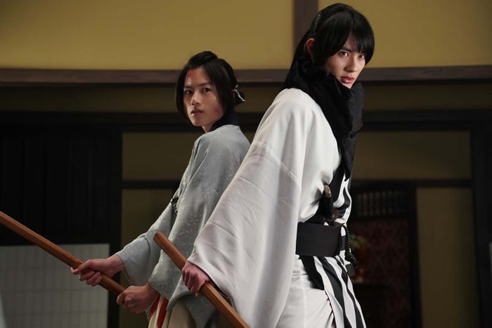 奥智哉、前田拳太郎「君とゆきて咲く~新選組青春録~」第4話より(C)テレビ朝日