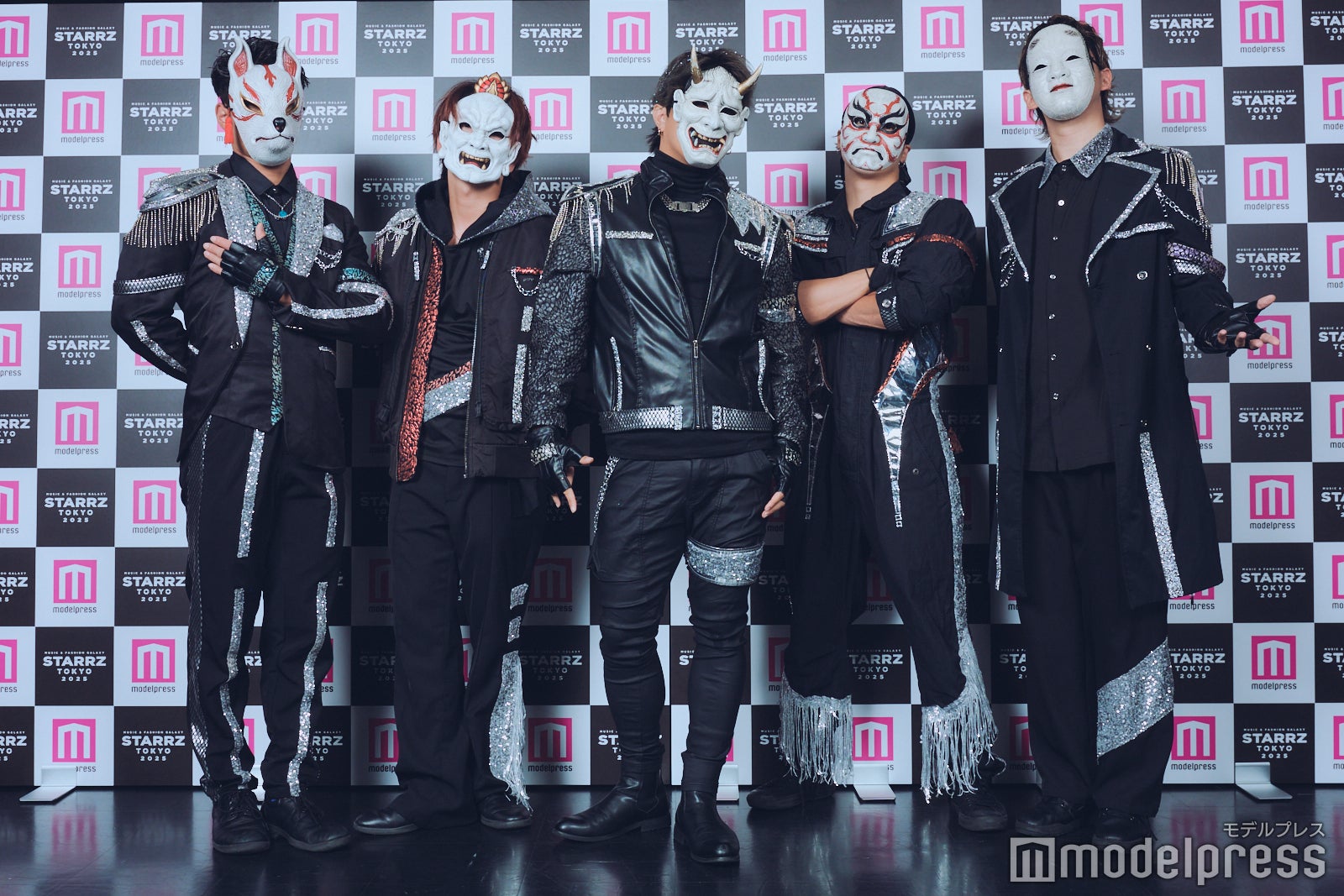 O-MENZ／狐、阿形、般若、隈取、おかめ（C）モデルプレス