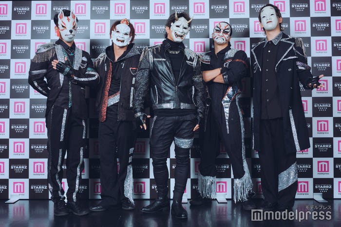 O-MENZ/狐、阿形、般若、隈取、おかめ(C)モデルプレス