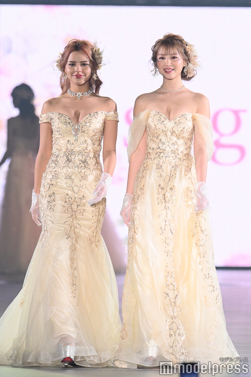 みあ、秋元帆華「関コレ 2023 S／S」より（C）モデルプレス