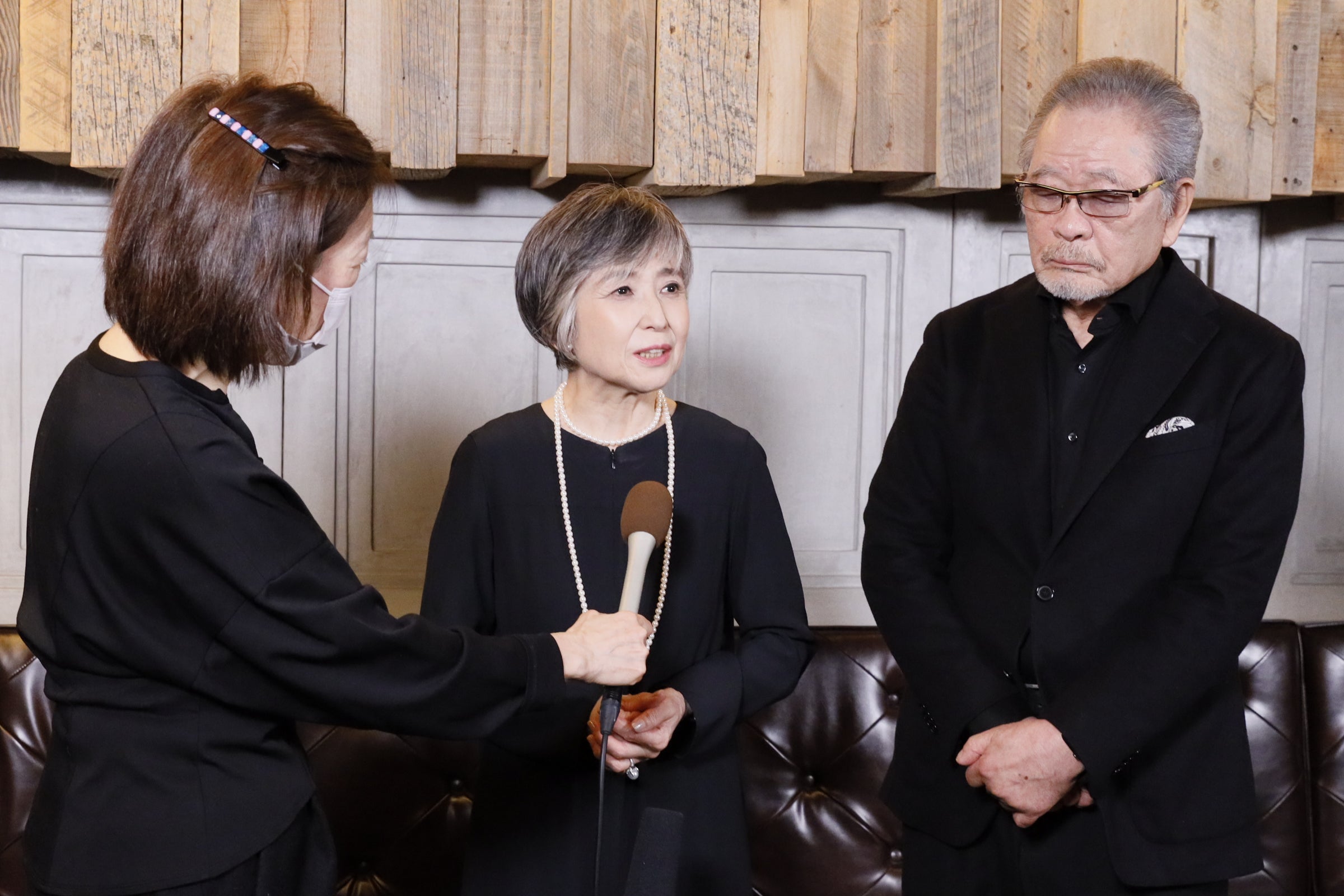 竹下景子、関口照生（提供写真）