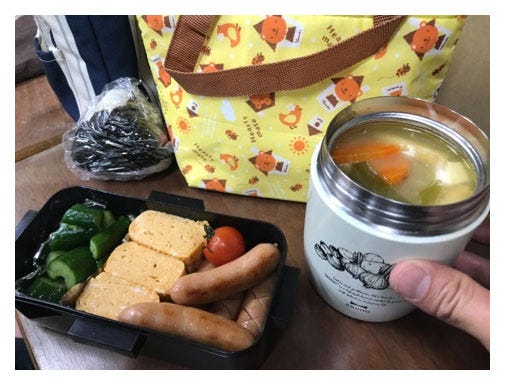 辻希美の愛妻弁当/杉浦太陽オフィシャルブログ(Ameba)より