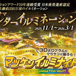 レオマウィンターイルミネーション2025(提供写真)