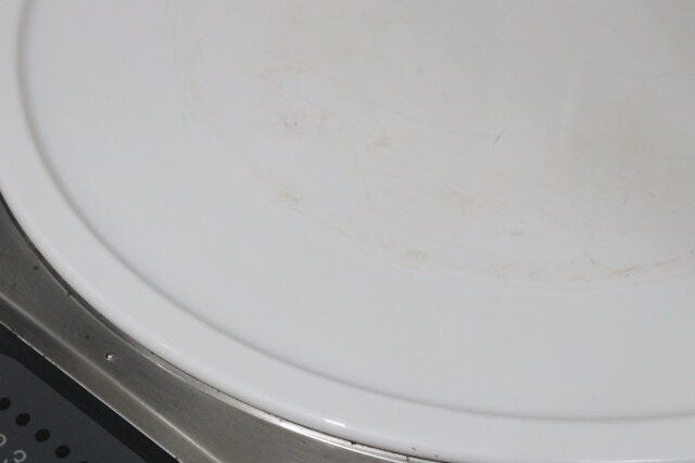 ダイソーの水だけで汚れを落とすコンロシートで掃除したコンロ