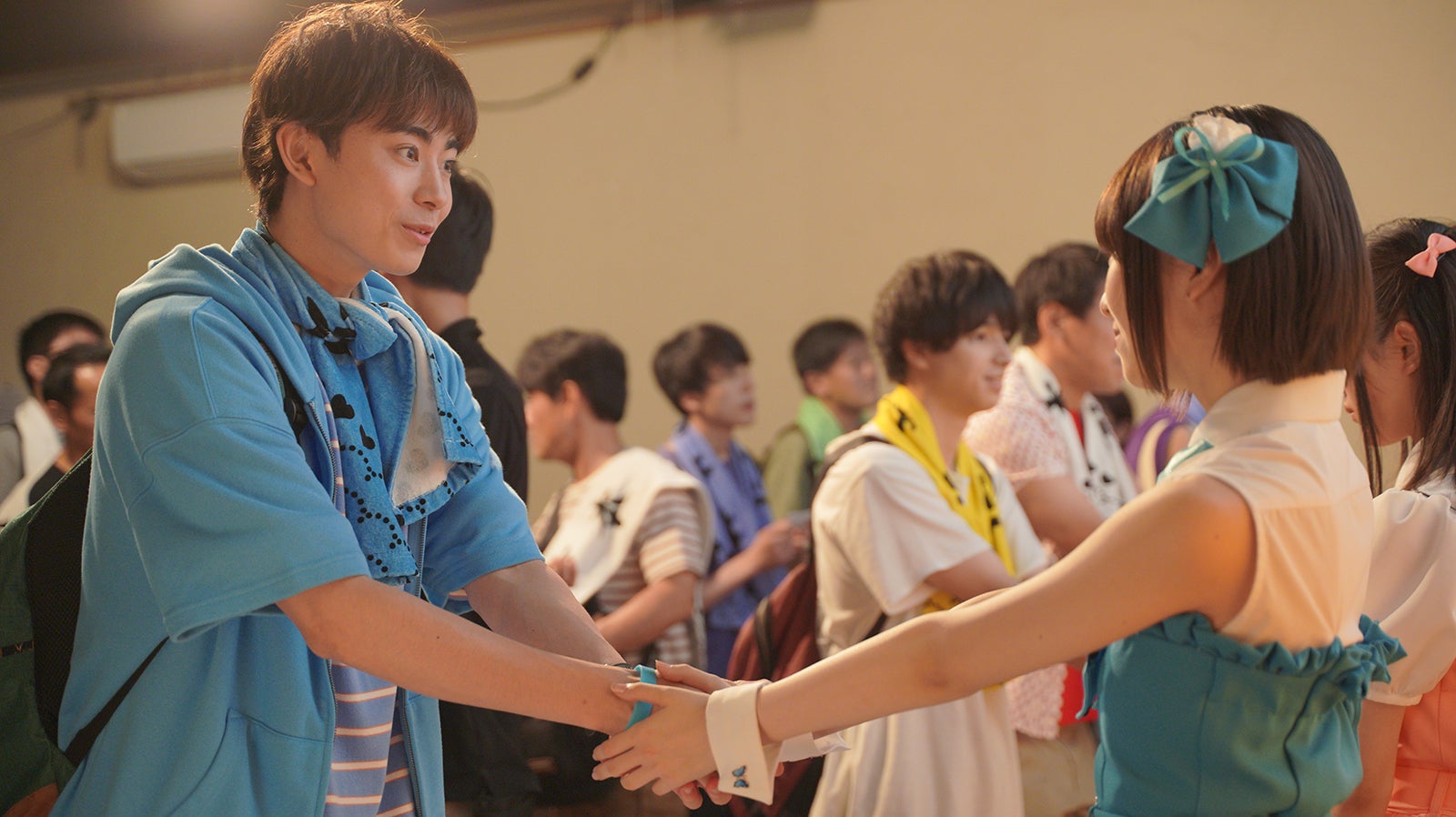 豊田裕大、MOMO／「推しが武道館いってくれたら死ぬ」第5話より （C）A／T，O・A