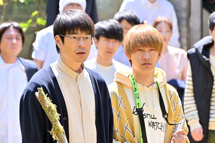 井之脇海、藤原丈一郎「ペンディングトレイン―8時23分、明日 君と」第3話より(C)TBS