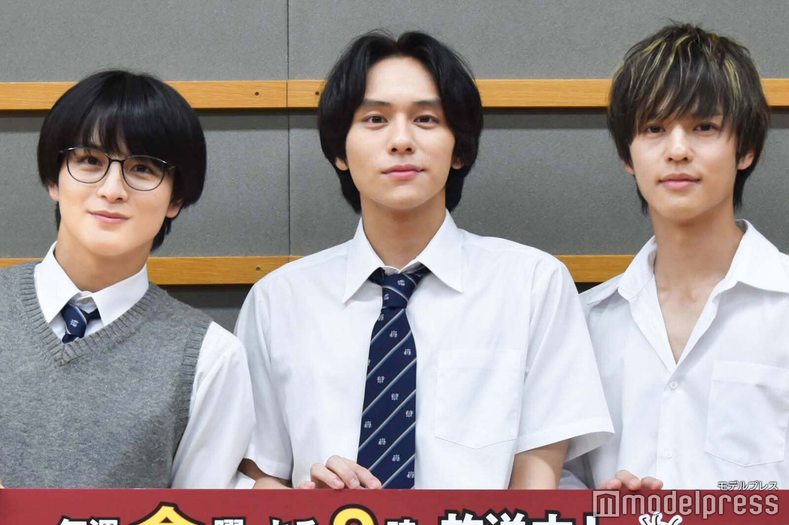 柏木悠、山下幸輝、奥野壮（C）モデルプレス