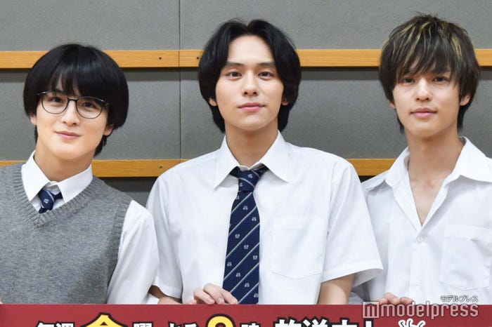 柏木悠、山下幸輝、奥野壮(C)モデルプレス
