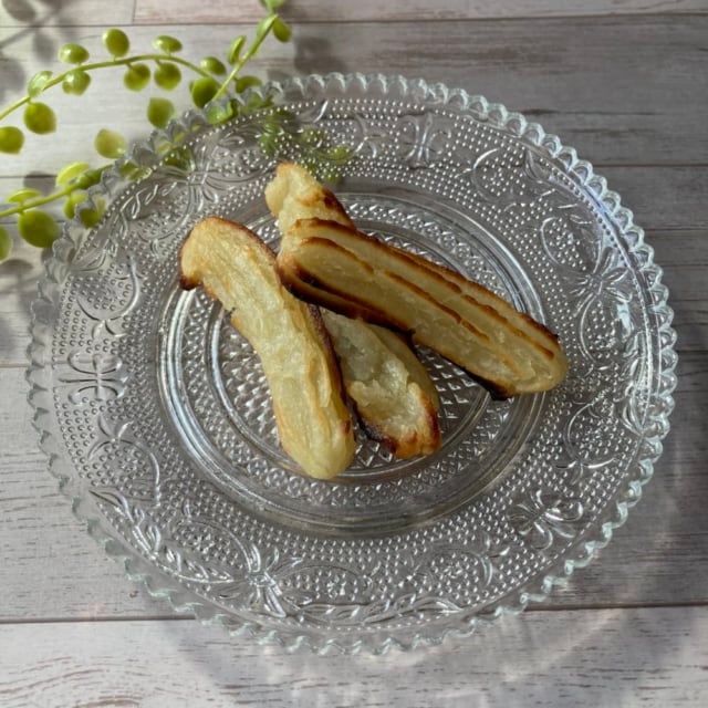 トースターで調理した業務スーパーのチュロス