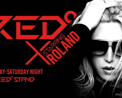 ROLANDコラボの“週末夜限定”飲食空間「RED゜STAND STARRING ROLAND」東京タワー内で始動