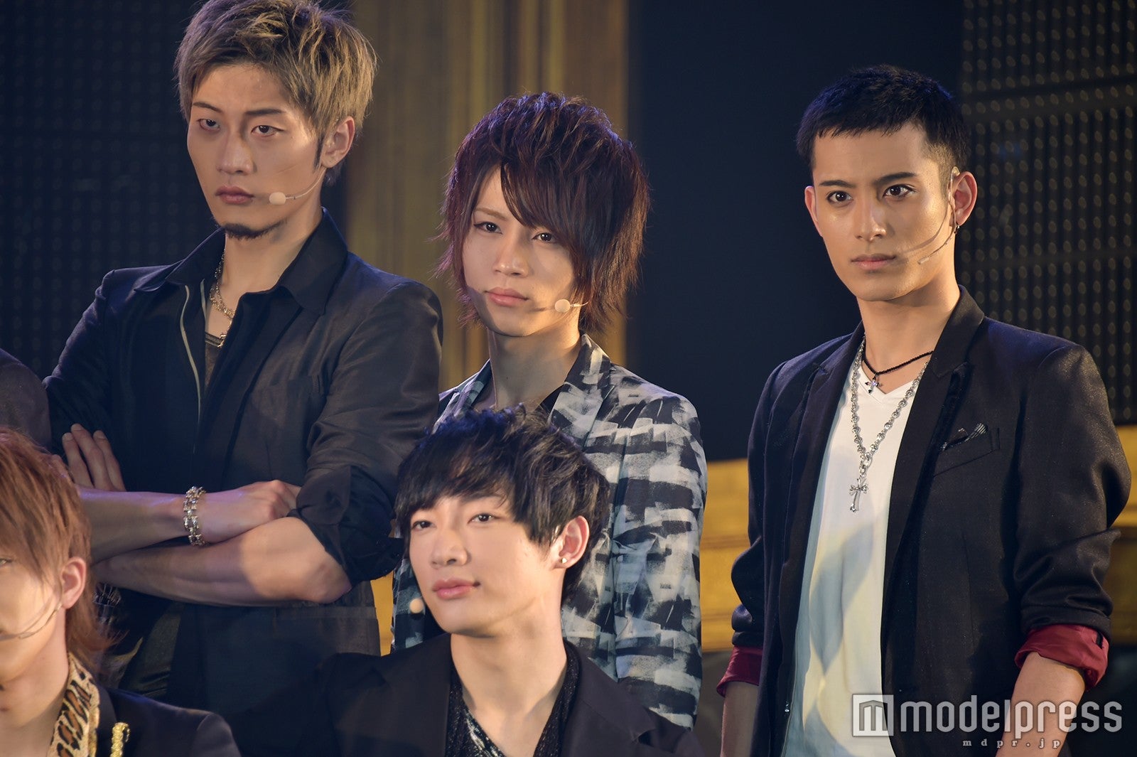 （後列左から）橋本全一、益満洸輝、武子直輝（C）モデルプレス