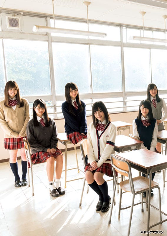 乃木坂46・3期生(C)藤本和典/ヤングマガジン