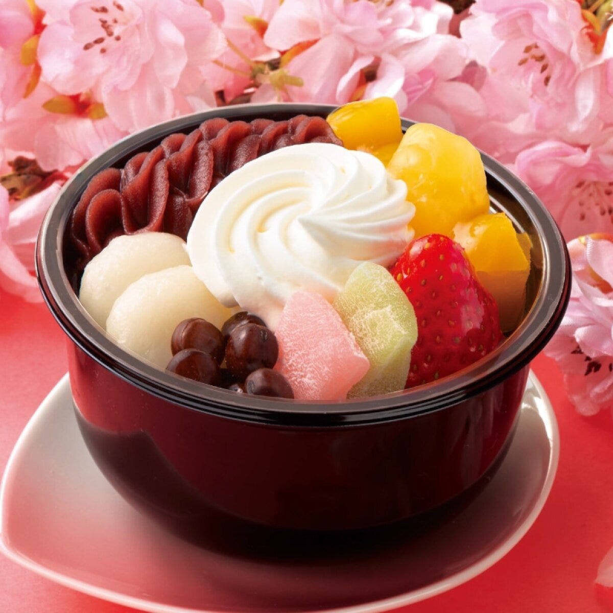 シャトレーゼの春の桜