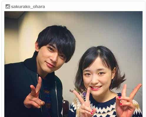 大原櫻子&吉沢亮「カノ嘘」2ショットに反響「大好きなコンビ」