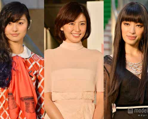 長澤まさみ、栗山千明、忽那汐里ら美女がドレスアップで集結「第26回東京国際映画祭」グリーンカーペット
