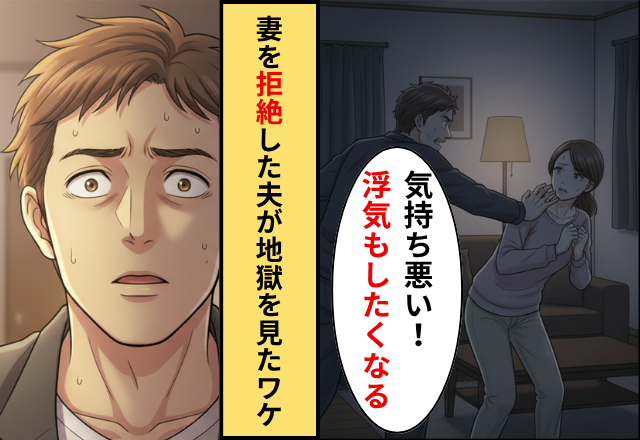 夫「お前みたいな女だと浮気もしたくなる」⇒妻は”あえて”いつも通り接した結果⇒夫が地獄に落ちたワケ