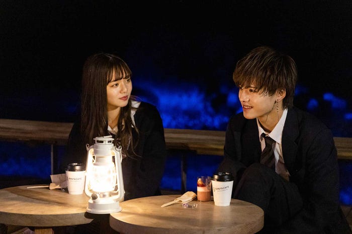 すずか、よしき「今日、好きになりました。-卒業編2021-」第2話より(C)AbemaTV, Inc.