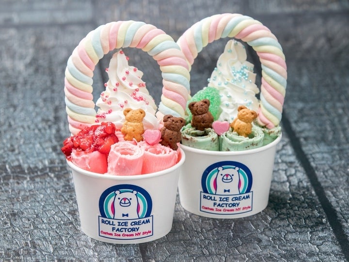「ロールアイスクリームファクトリー」“インスタ映え”なバレンタイン＆ホワイトデー限定アイス登場