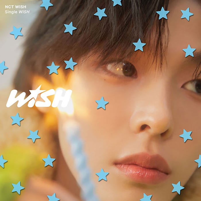 NCT WISH Japan 1st SINGLE「WISH」リク(RIKU)ジャケット(提供写真)